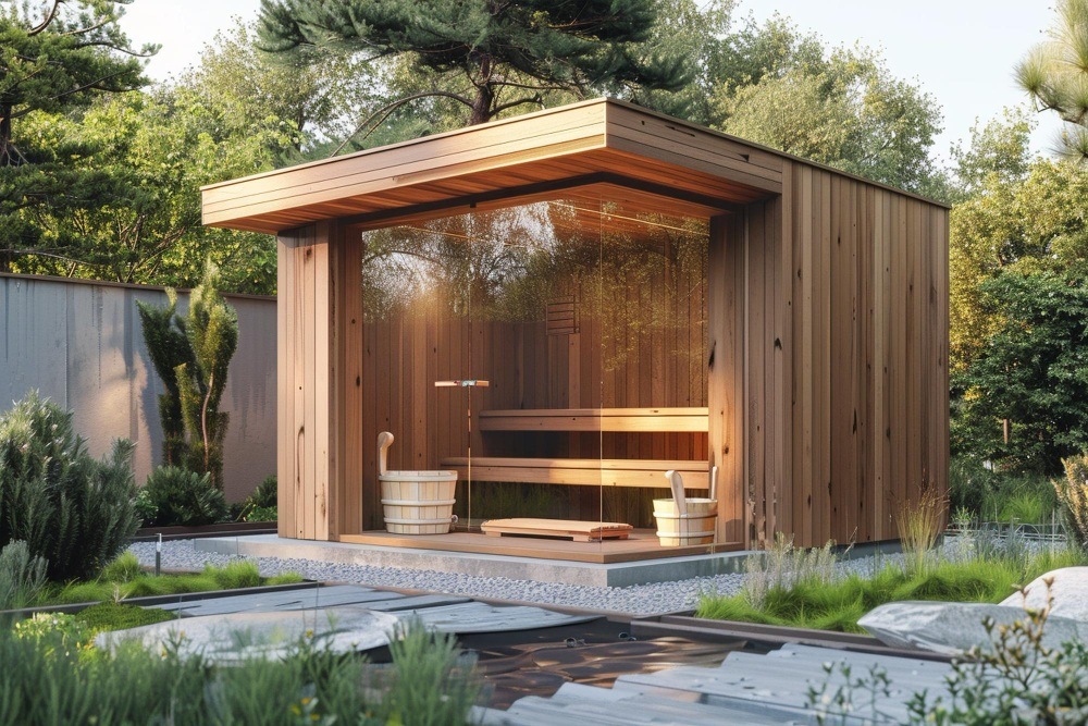 sauna hottub